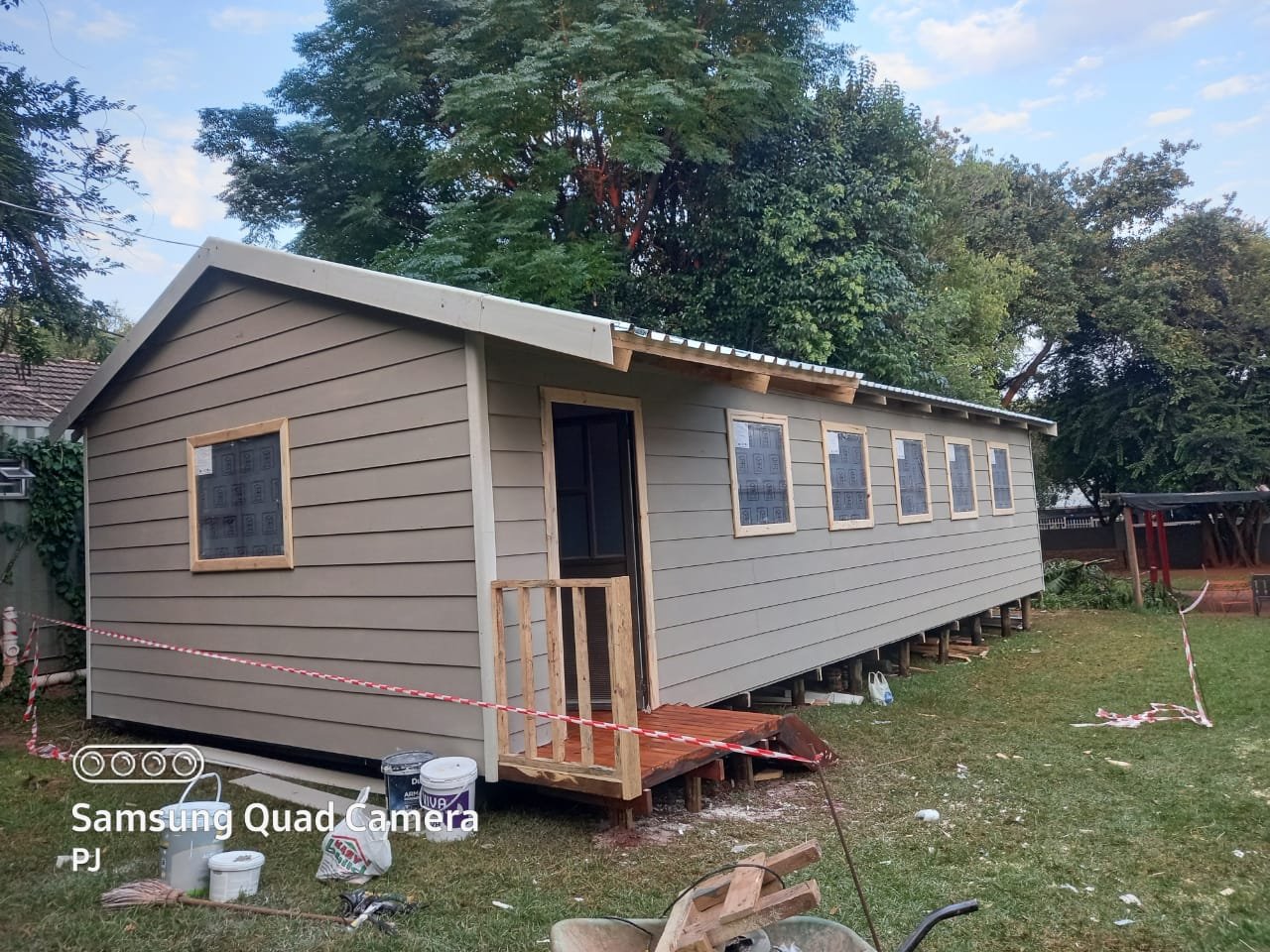 Completed Nutec wendy house in Mpumalanga