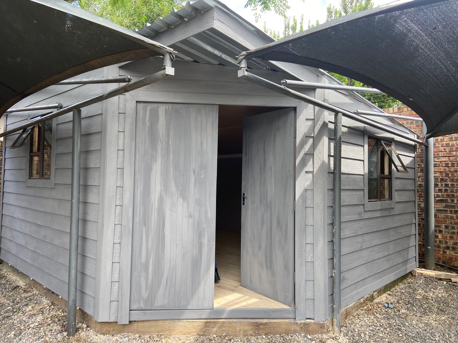 Nutec wendy house exterior in Mpumalanga